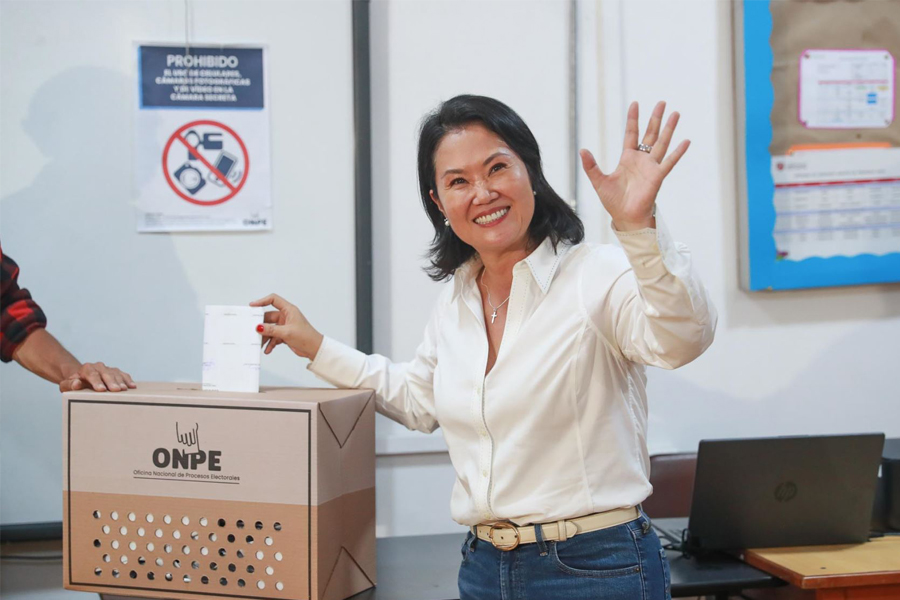Elecciones 2026: Keiko Fujimori emite su voto